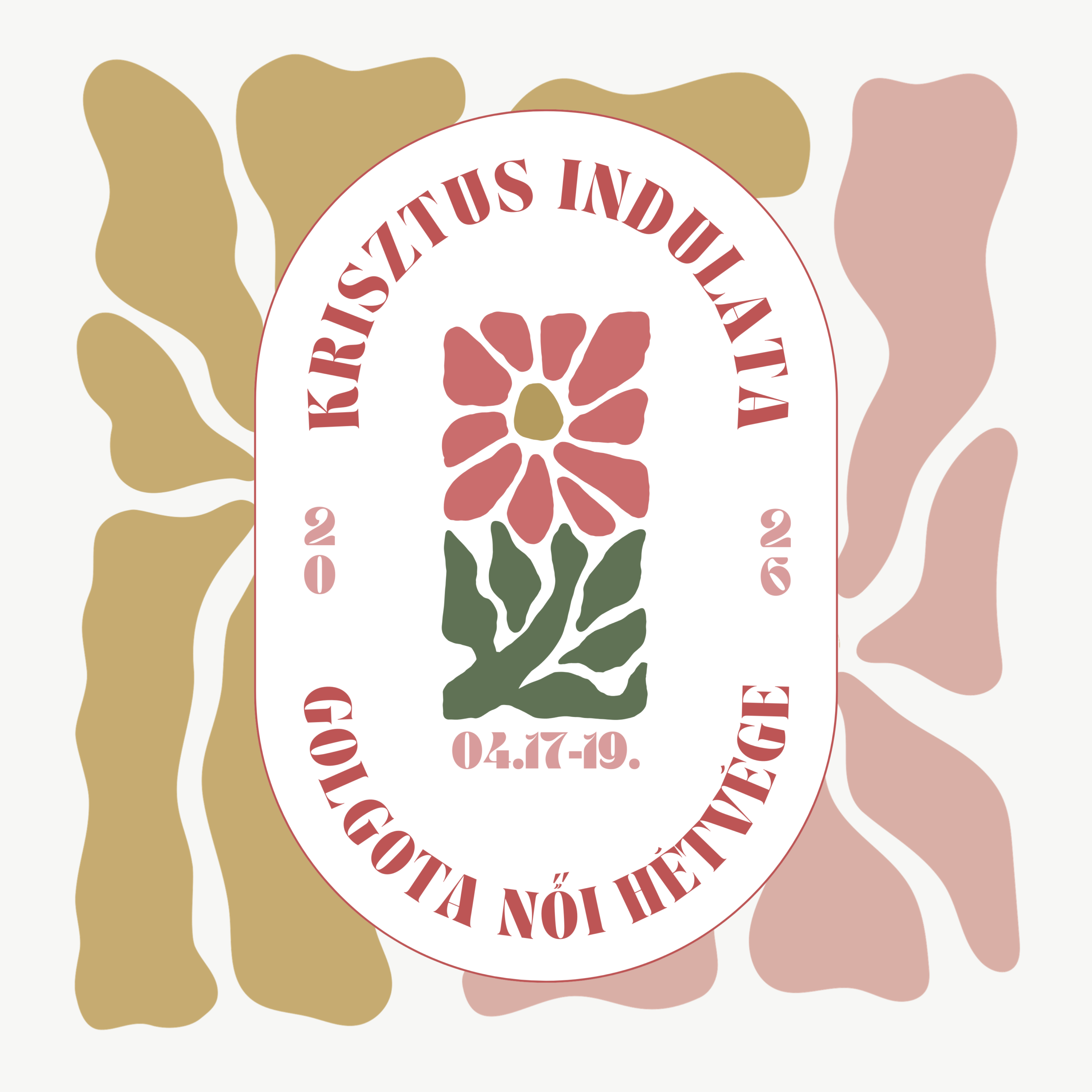 Blue White Minimalist Flower Shop Logo